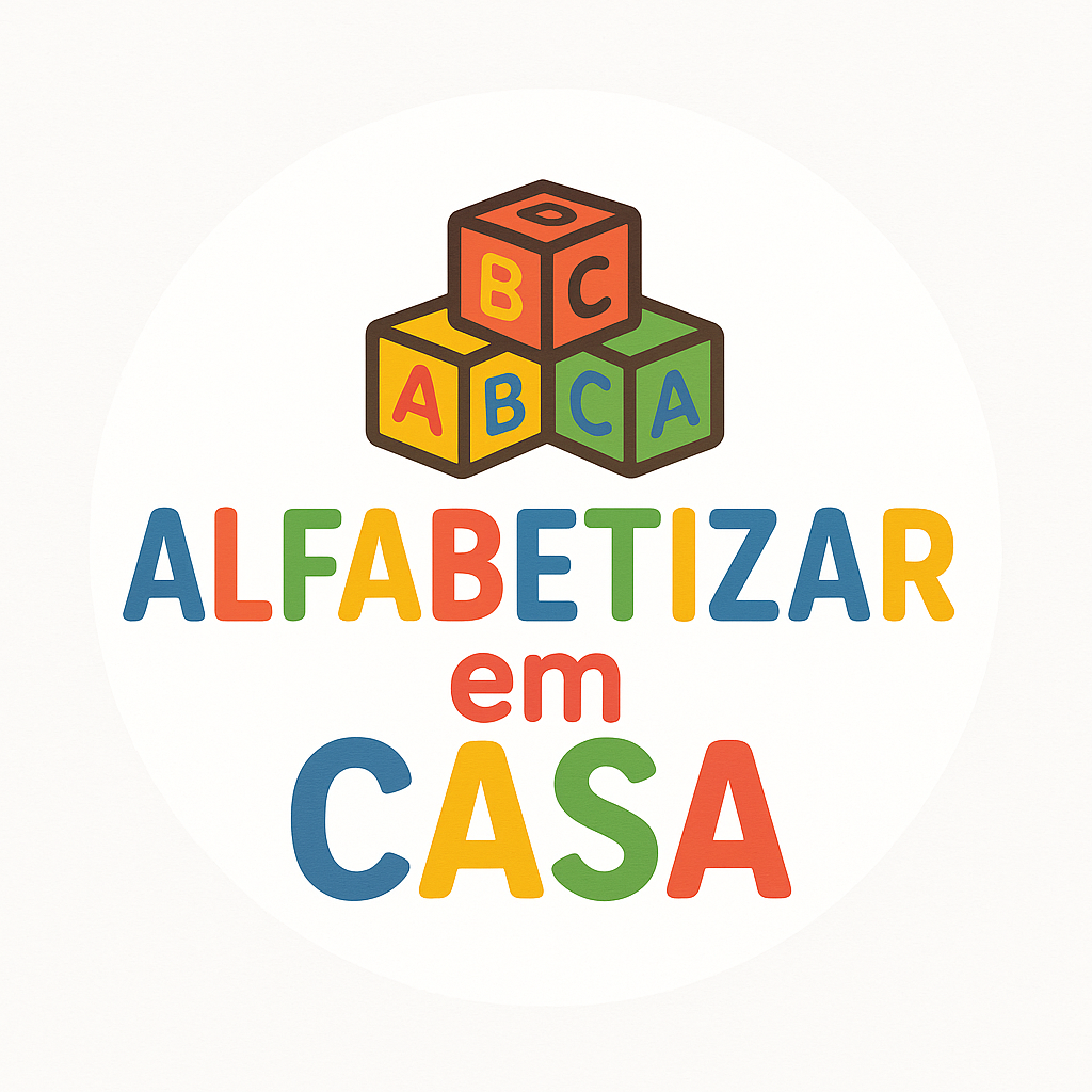 Logo Alfabetizar em Casa
